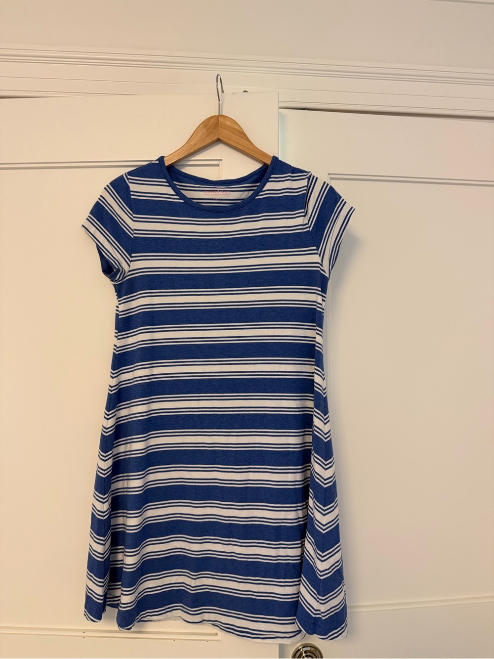 Vineyard Vines Blue and White Striped Mini Dress